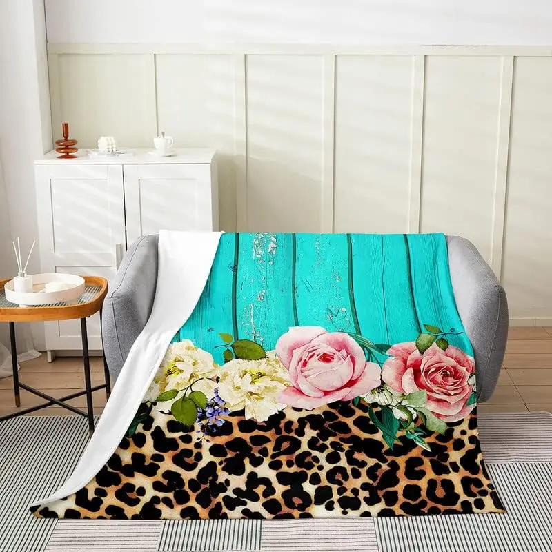 Фланелевое флисовое покрывало с цветами розы, всесезонное покрывало для кровати с леопардовым принтом, пушистое одеяло для кровати, дивана, цветочное покрывало
Фланелевое флисовое покрывало с цветами розы, всесезонное покрывало для кровати с леопардовым принтом, пушистое одеяло для кровати, дивана, цветочное покрывало