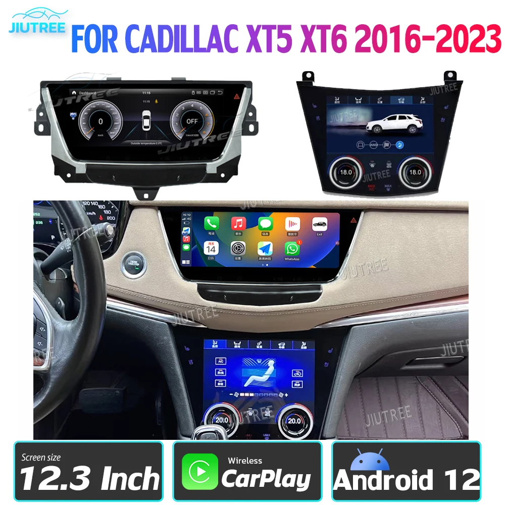 Android 12 Car Radio AC Panel For Cadillac XT5 XT6 2016-2023 Auto Stereo Upgrade GPS Navigation Multimedia Player Carplay Unit
Android 12 Car Radio AC Panel For Cadillac XT5 XT6 2016-2023 Auto Stereo Upgrade GPS Navigation Multimedia Player Carplay Unit