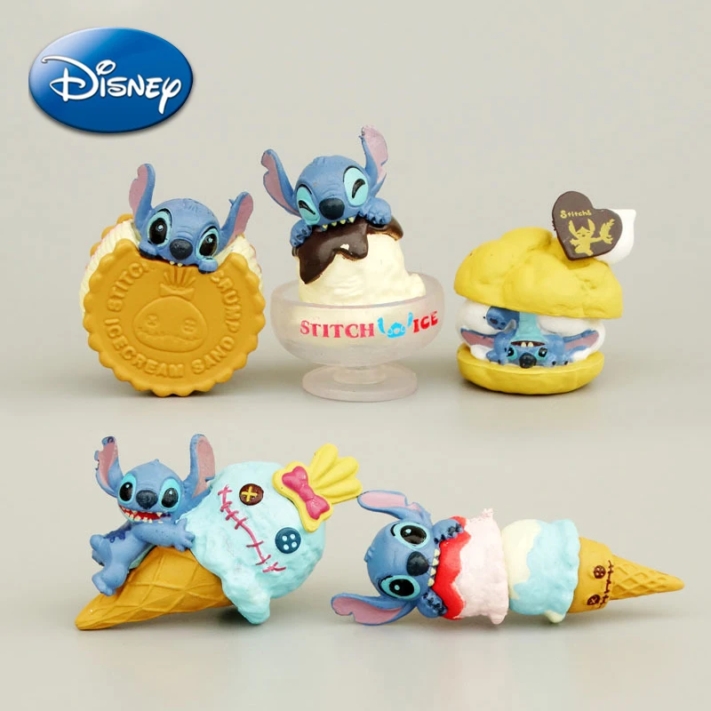 Disney Lilo and Stitch Mini Ice Cream Action Figure Kawaii Anime Figures Funny Model Figurine Home Decoration Children Toys Gift
Disney Lilo and Stitch Mini Ice Cream Action Figure Kawaii Anime Figures Funny Model Figurine Home Decoration Children Toys Gift