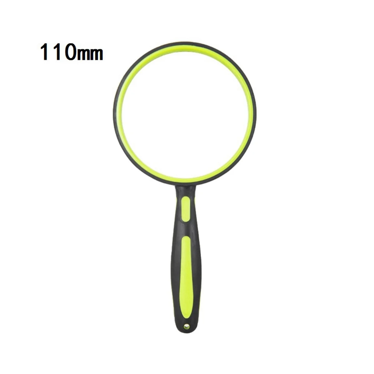 

Portable Green Magnifying Glass 110mm Diameter Lens is Suitable for Reading Books and Newspapers for the Elderly