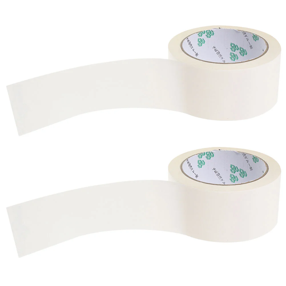 

2 рулона белой упаковочной ленты для отправки посылок доставка сверхпрочная крафт-бумага