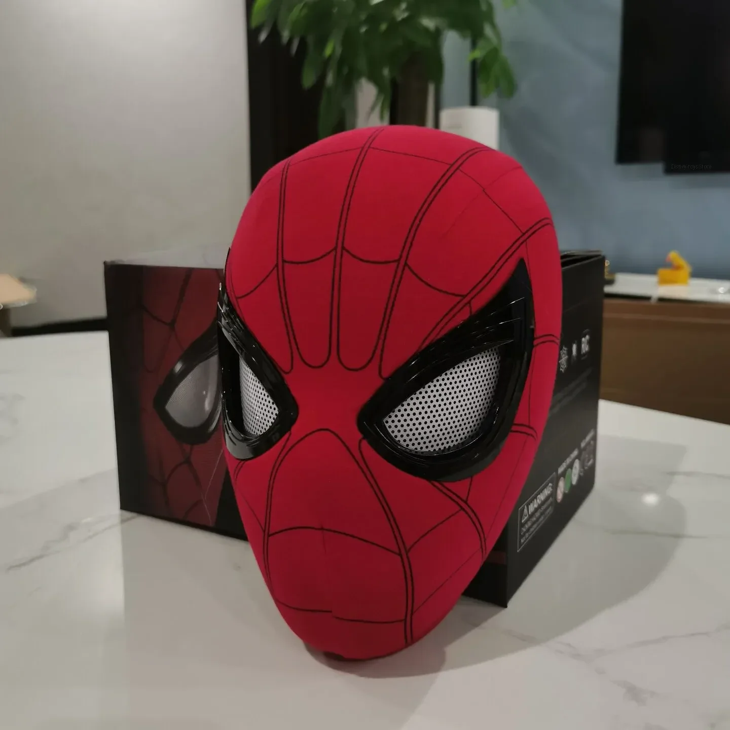 Mascara Spiderman Headgear Cosplay Moving Eyes Electronic Mask Spider Man 1:1 Remote Control Elastic Toys For Adults Kids Gift
Mascara Spiderman Headgear Cosplay Moving Eyes Electronic Mask Spider Man 1:1 Remote Control Elastic Toys For Adults Kids Gift