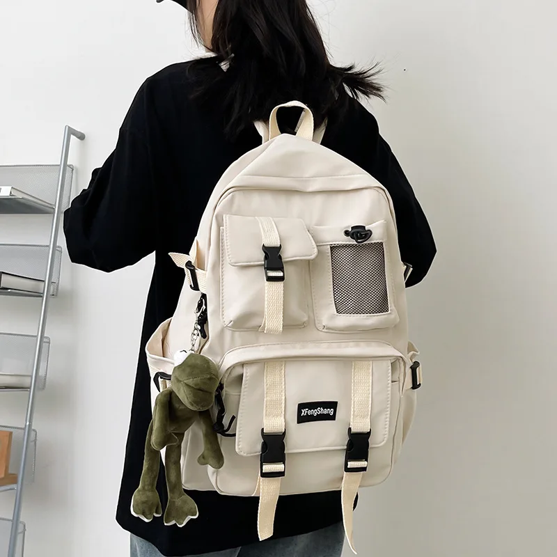 

Рюкзак большой вместимости в Корейском стиле для учащихся средней и старшей школы, для отдыха, путешествий, простой освежающий модный тренд