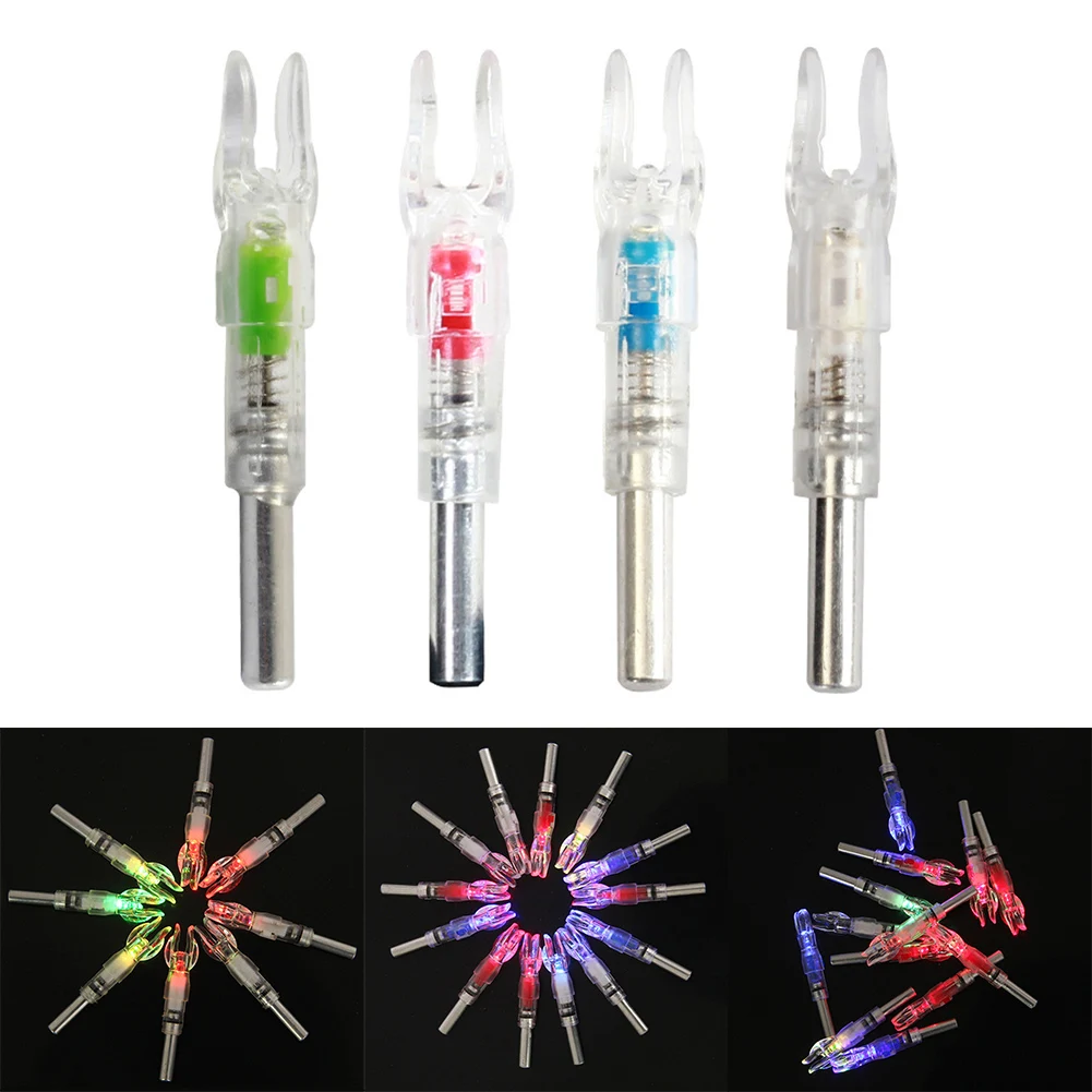 3pcs Automatically Luminous Lighted Nocks Hunting S1hooting Fit 6.2mm Arrow Shaft Lighted Bow LED Glowing Arrow Nock Tail
3pcs Automatically Luminous Lighted Nocks Hunting S1hooting Fit 6.2mm Arrow Shaft Lighted Bow LED Glowing Arrow Nock Tail
