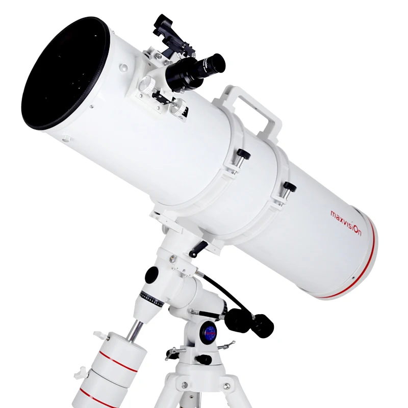 Maxvision 203/1000 Parabolic Optical Astronomical Telescope 1.25" Stainless Steel Tripod 2-inch to 1.25-inch camera interface
Maxvision 203/1000 Parabolic Optical Astronomical Telescope 1.25" Stainless Steel Tripod 2-inch to 1.25-inch camera interface