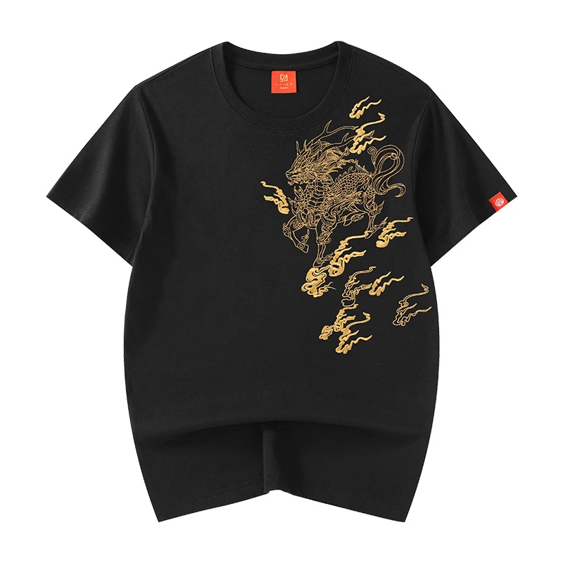 Hip Hop Embroidery T Shirt Men Dragon Vintage T Shirt Men Streetwear Cool Tees Shirt Cotton Short Sleeve Fashion Hipster 2023
Hip Hop Embroidery T Shirt Men Dragon Vintage T Shirt Men Streetwear Cool Tees Shirt Cotton Short Sleeve Fashion Hipster 2023
