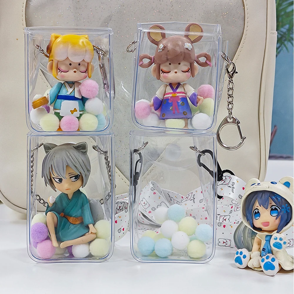 PVC Thicken Storage Pouch Doll Bag Mystery Box Transparent Organizer Box Keychain Bag Classic Storage Case Keychain Wallet
PVC Thicken Storage Pouch Doll Bag Mystery Box Transparent Organizer Box Keychain Bag Classic Storage Case Keychain Wallet