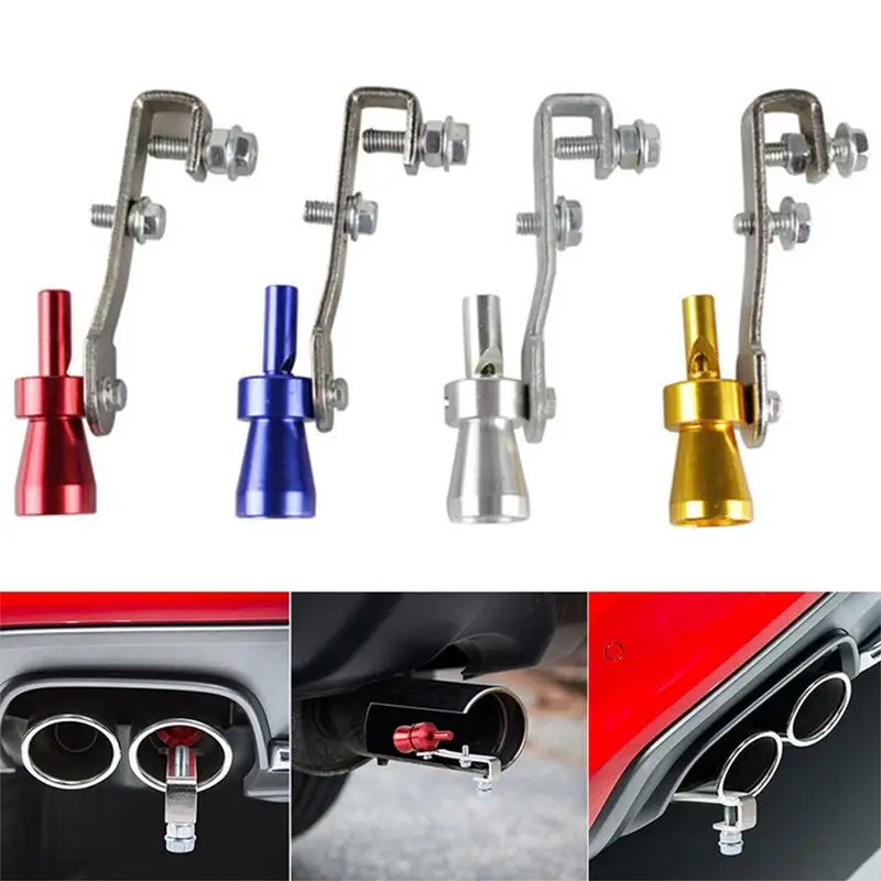 

Universal Car Modified Motorcycle Exhaust Pipe Sounder Sounder Modified Turbo Whistle Tail Whistle Accessories Mufflers for all