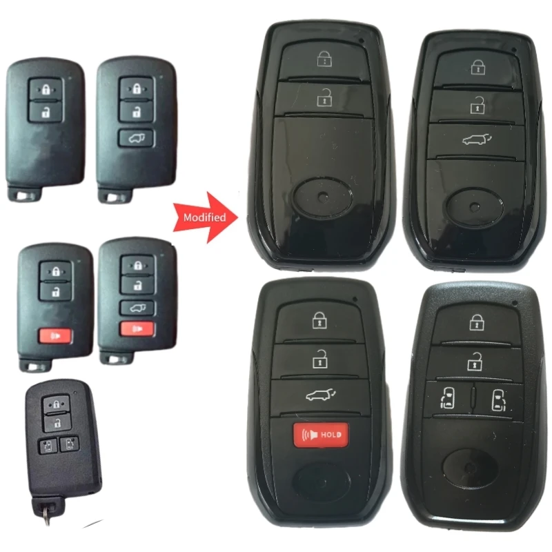 2/3/4 Buttons Modified Smart Remote Key Shell Case for Toyota Avalon Camry RAV4 land Cruiser Highlander Smart Car Key Housing
2/3/4 Buttons Modified Smart Remote Key Shell Case for Toyota Avalon Camry RAV4 land Cruiser Highlander Smart Car Key Housing