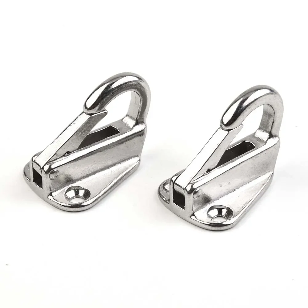 2x 316 Stainless-Steel Hooks Spring Hooks Snap Attach Rope Hook Boats Hardware Marine Boats Spring Locked Fendesr
2x 316 Stainless-Steel Hooks Spring Hooks Snap Attach Rope Hook Boats Hardware Marine Boats Spring Locked Fendesr