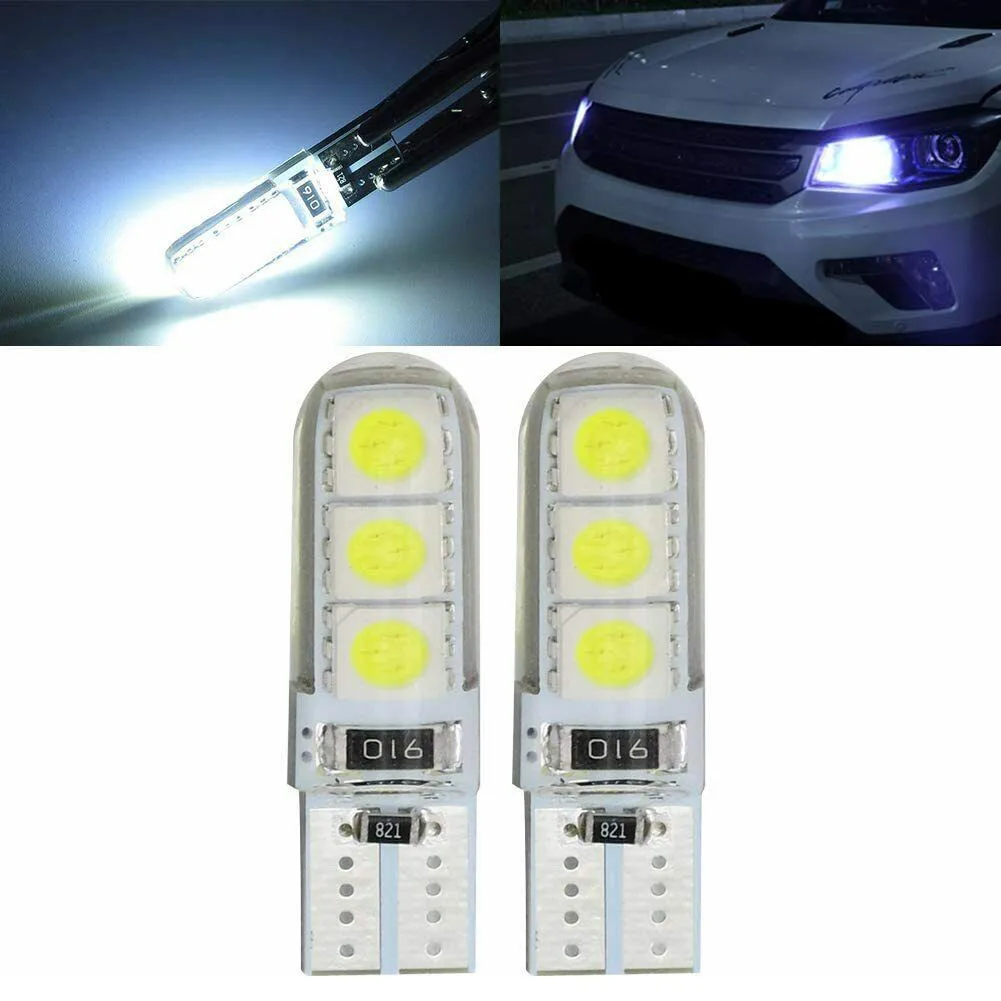 Car Width Indicator Light License Plate Lights T10 5050 6SMD Trunk White 2pcs/Kit Parts Practical Replacement Set
Car Width Indicator Light License Plate Lights T10 5050 6SMD Trunk White 2pcs/Kit Parts Practical Replacement Set