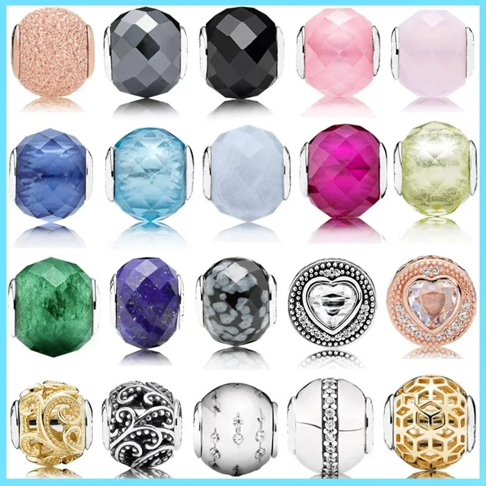 Pan Hot Sale Is Suitable For Diamond-studded All-diamond Genuine 100% 925 Sterling Silver Small Beaded Ladies Color DIY
Pan Hot Sale Is Suitable For Diamond-studded All-diamond Genuine 100% 925 Sterling Silver Small Beaded Ladies Color DIY