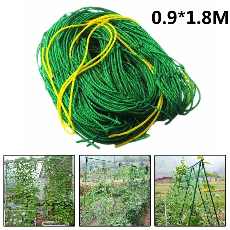 Green Nylon Garden Trellis Netting For Climbing Plants Heavy Duty Mesh Net For Cucumber Tomato Grapes Gardening Accessories
Green Nylon Garden Trellis Netting For Climbing Plants Heavy Duty Mesh Net For Cucumber Tomato Grapes Gardening Accessories