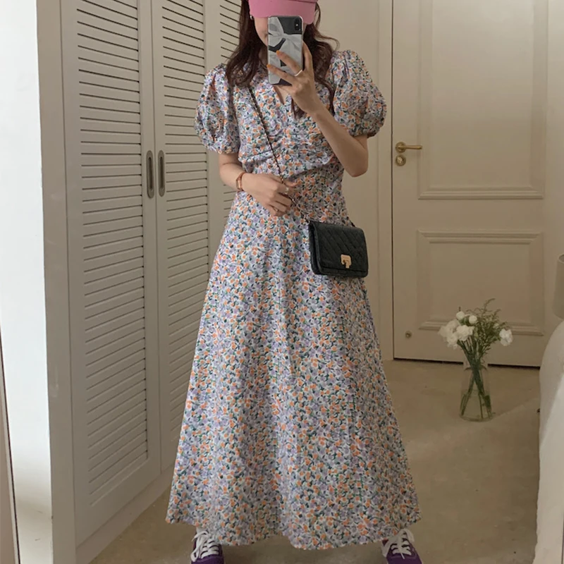2023 Women's Dresses Spring French Style Romantic Floral Side Slit Long Fashionable Free Shipping
2023 Women's Dresses Spring French Style Romantic Floral Side Slit Long Fashionable Free Shipping
