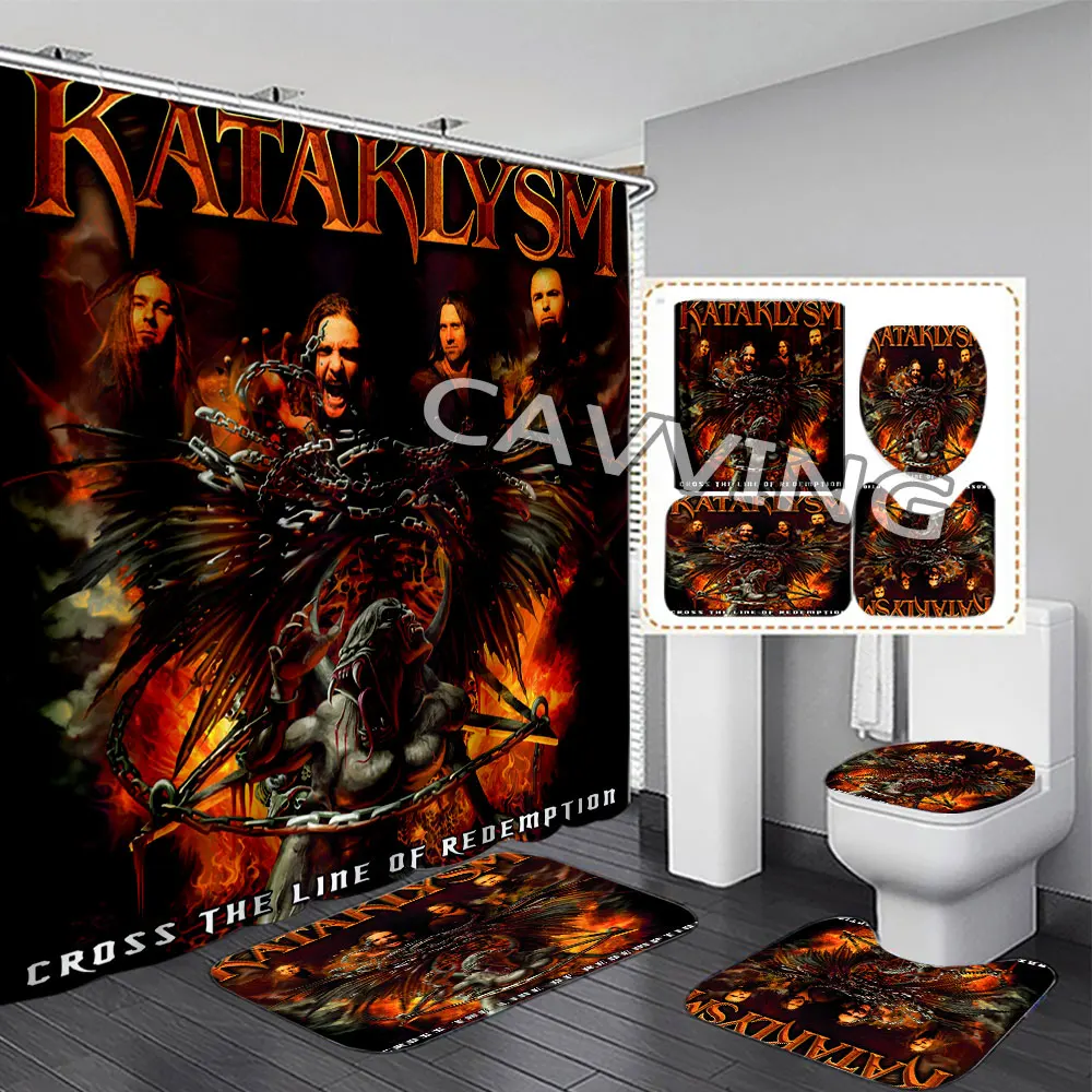 Шторы для душа с 3D принтом Kataklysm ROCK, водонепроницаемые шторы для ванной, Противоскользящий коврик для ванной, набор ковриков для туалета, ковер F01
Шторы для душа с 3D принтом Kataklysm ROCK, водонепроницаемые шторы для ванной, Противоскользящий коврик для ванной, набор ковриков для туалета, ковер F01