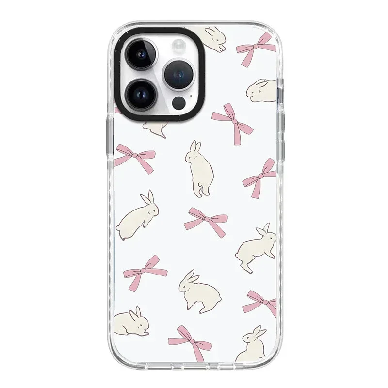 Acrylic Rabbit Bowknot Phone Case Cover for iPhone 11 12 13 14 15 Pro Max Case for iPhone 15 ProMax 
Acrylic Rabbit Bowknot Phone Case Cover for iPhone 11 12 13 14 15 Pro Max Case for iPhone 15 ProMax