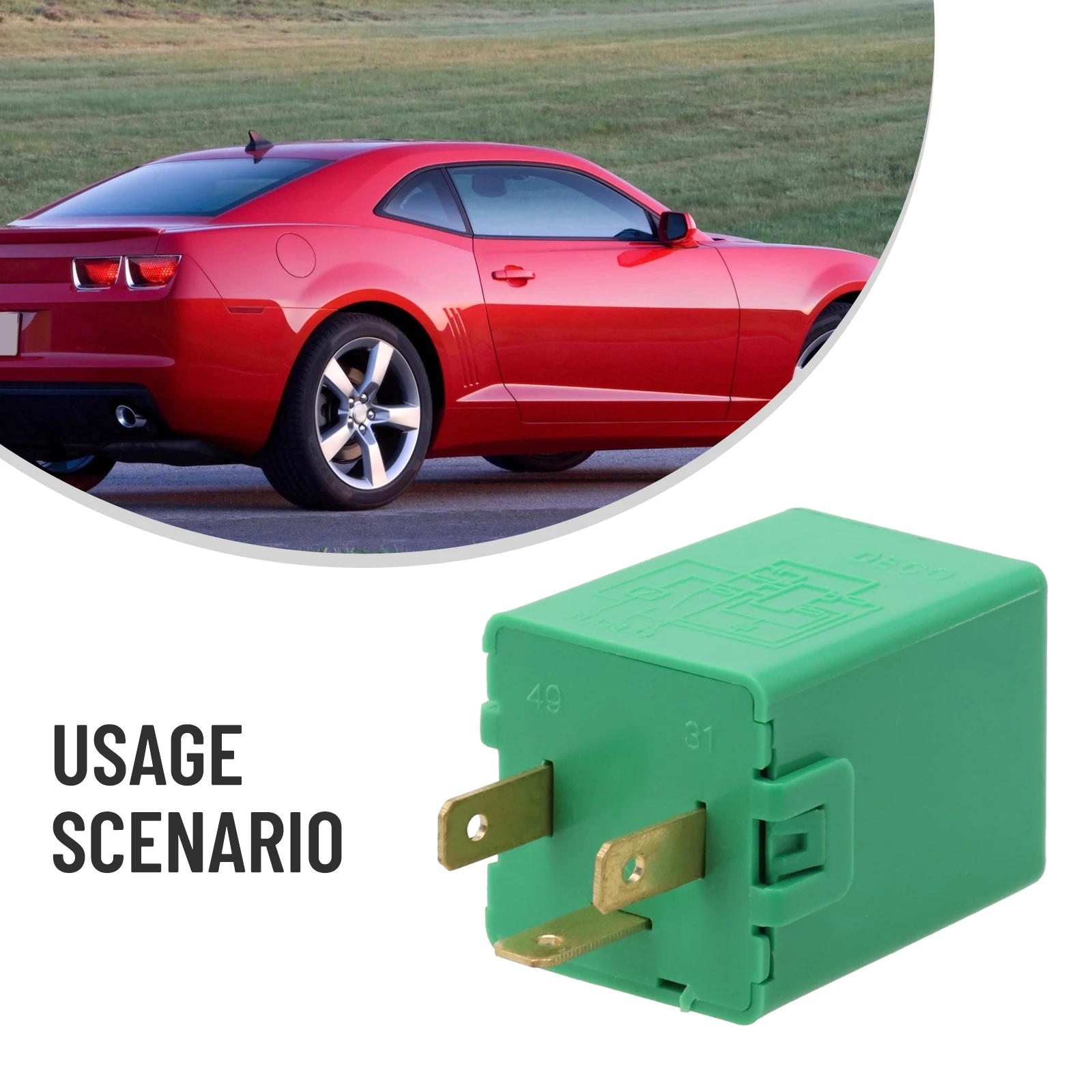 Turn Signal Lamp Relay 96312545 Accessories Controls Easy Installation Green High Quality Parts Replacement 1 Piece
Turn Signal Lamp Relay 96312545 Accessories Controls Easy Installation Green High Quality Parts Replacement 1 Piece