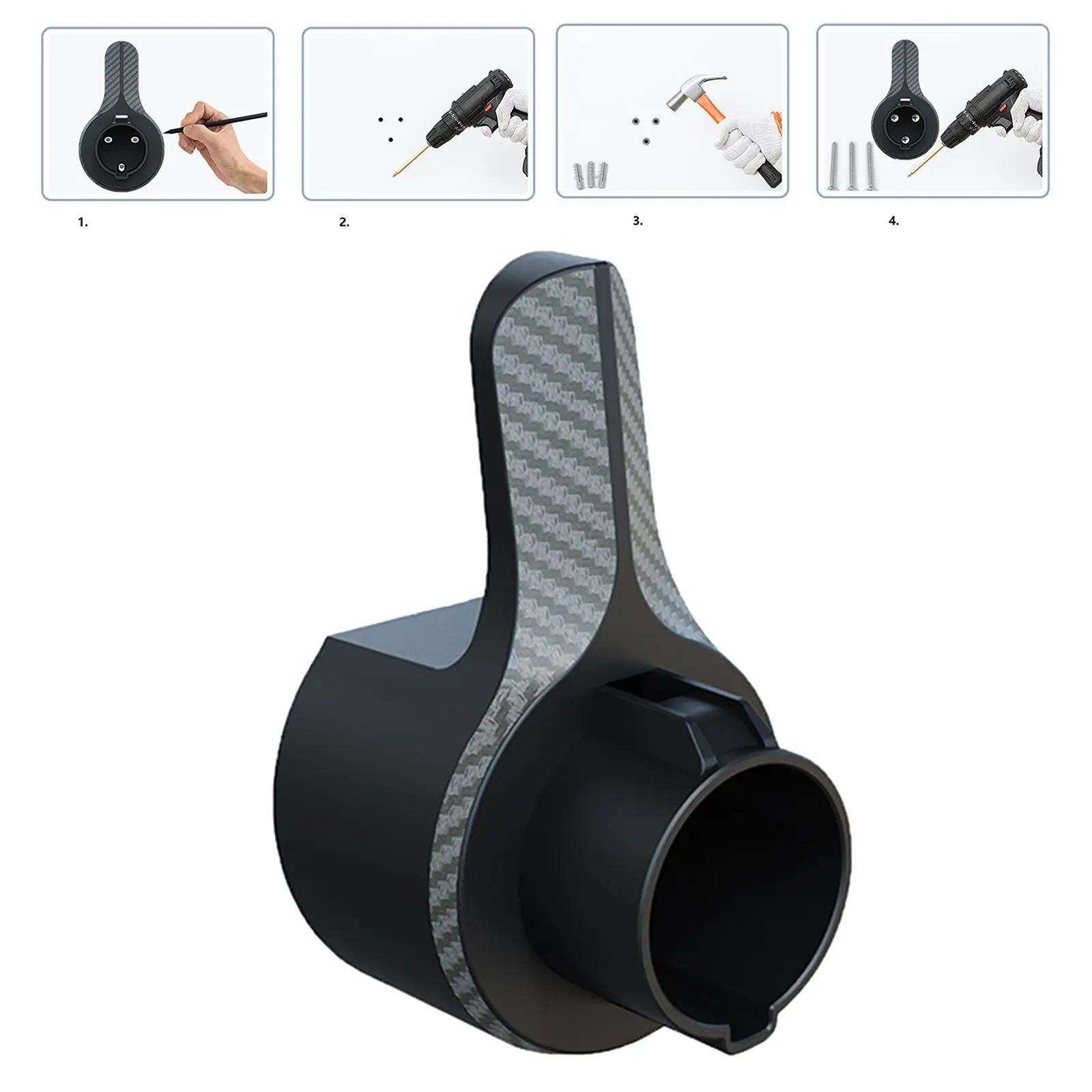 EV Charger Holder EV Charging Cable Holder Practical Multifunctional for Commercial EV Charging Station Trip Accessories
EV Charger Holder EV Charging Cable Holder Practical Multifunctional for Commercial EV Charging Station Trip Accessories