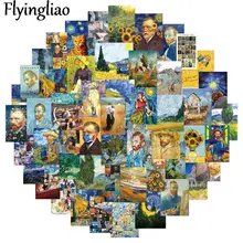 50pcs Van Gogh Art oil painting Cartoon scrapbooking Stickers Waterproof Skateboard Suitcase Guitar Graffiti decals Kid Toy
50pcs Van Gogh Art oil painting Cartoon scrapbooking Stickers Waterproof Skateboard Suitcase Guitar Graffiti decals Kid Toy