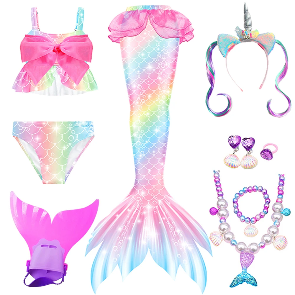 Kids Mermaid Tails for Girls Swimming Dresses Mermaid Swimsuit Purim Cosplay Costume Beach Mermaid Costume Bikini Swimming Suit
Kids Mermaid Tails for Girls Swimming Dresses Mermaid Swimsuit Purim Cosplay Costume Beach Mermaid Costume Bikini Swimming Suit