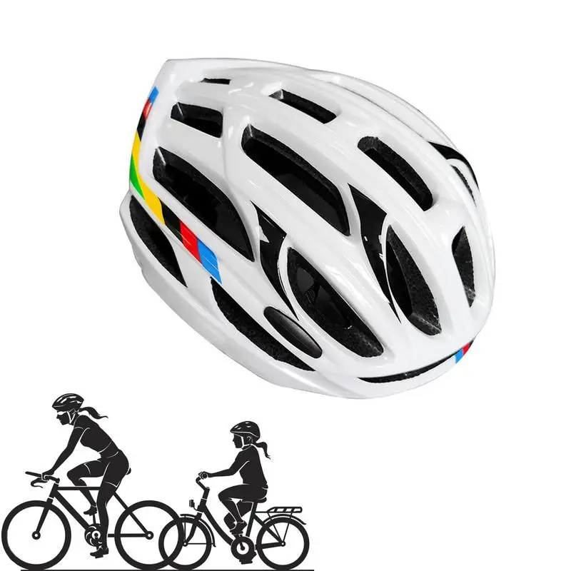 

Bicycle Helmets EPS Foam Built-In LED Light Headwear Breathable Adult Bike Helmet Shockproof Headwear For Motorcycles & Bicycles
