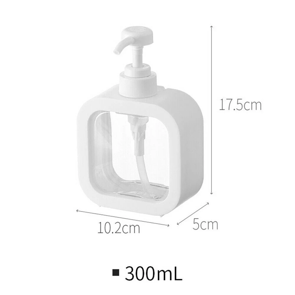 300ml/500ml Clear Plastic Emulsion Pump Bottle For Filling Lotions Shampoos Hand Soap Bathroom Dispenser Refillable Bottling
300ml/500ml Clear Plastic Emulsion Pump Bottle For Filling Lotions Shampoos Hand Soap Bathroom Dispenser Refillable Bottling