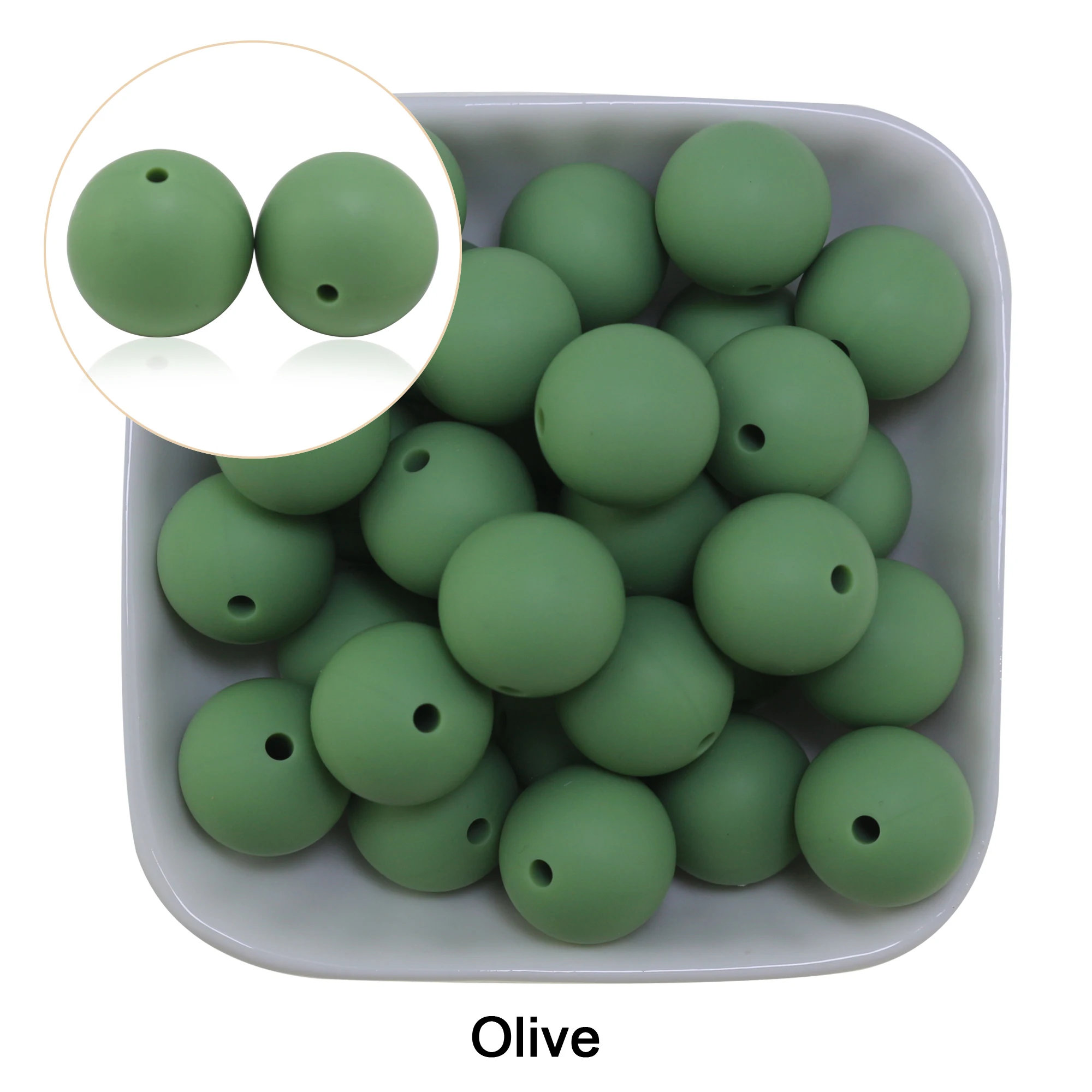 100Pcs Olive Mustard Grey Bule Coffe Blush Oatmeal Silicone Beads 15mm Baby Chewable Teething DIY Round Loose Ball For Bracelet
100Pcs Olive Mustard Grey Bule Coffe Blush Oatmeal Silicone Beads 15mm Baby Chewable Teething DIY Round Loose Ball For Bracelet