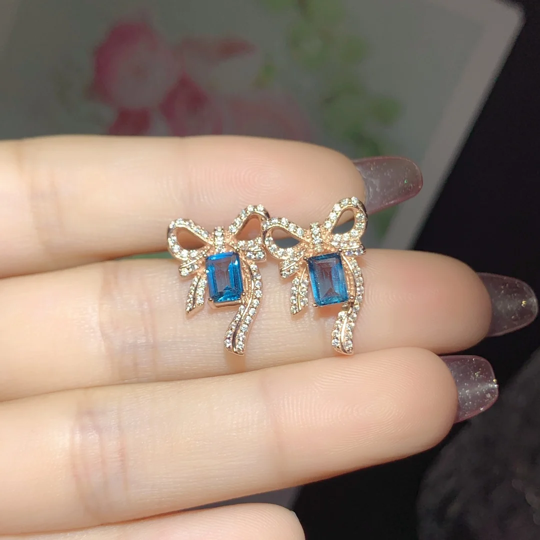 Natural Topa stone earrings Women's Silver 925 earrings Women's Wedding Gems Free Shipping Earrings Sterling Certified Jewelry
Natural Topa stone earrings Women's Silver 925 earrings Women's Wedding Gems Free Shipping Earrings Sterling Certified Jewelry