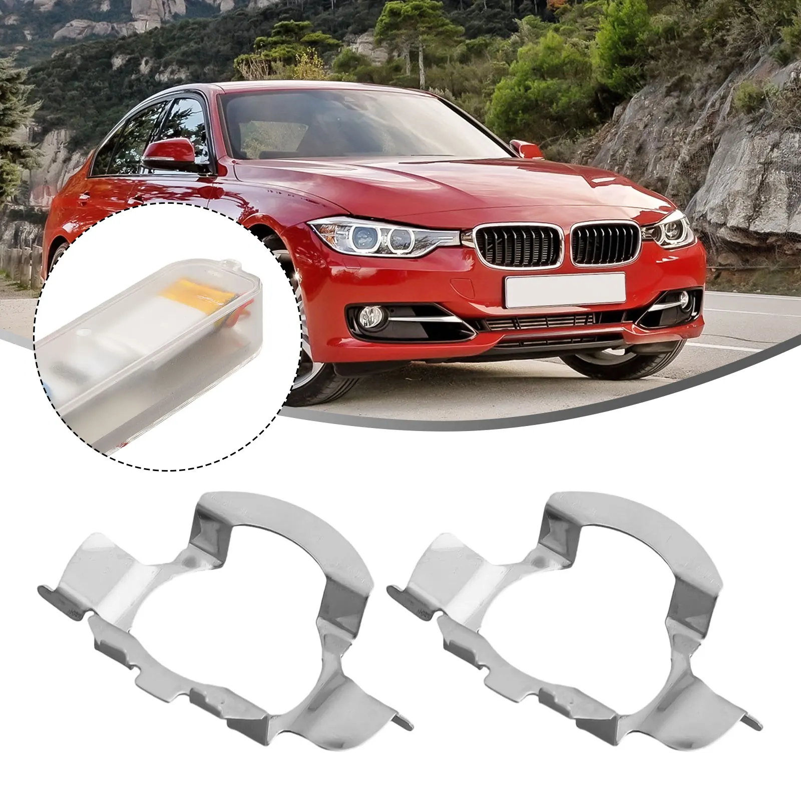 2Pcs H7 LED Headlight Adapter Socket Mounting Clip Kit H7 Bulb Socket Mounting Clip Silver Durable New For BMW For Benz
2Pcs H7 LED Headlight Adapter Socket Mounting Clip Kit H7 Bulb Socket Mounting Clip Silver Durable New For BMW For Benz
