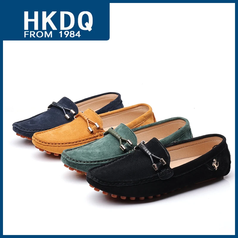 HKDQ High Quality Leather Moccasins For Men Summer Breathable Suede Male Casual Loafers Fashion Soft Slip-on Men's Driving Shoes
HKDQ High Quality Leather Moccasins For Men Summer Breathable Suede Male Casual Loafers Fashion Soft Slip-on Men's Driving Shoes