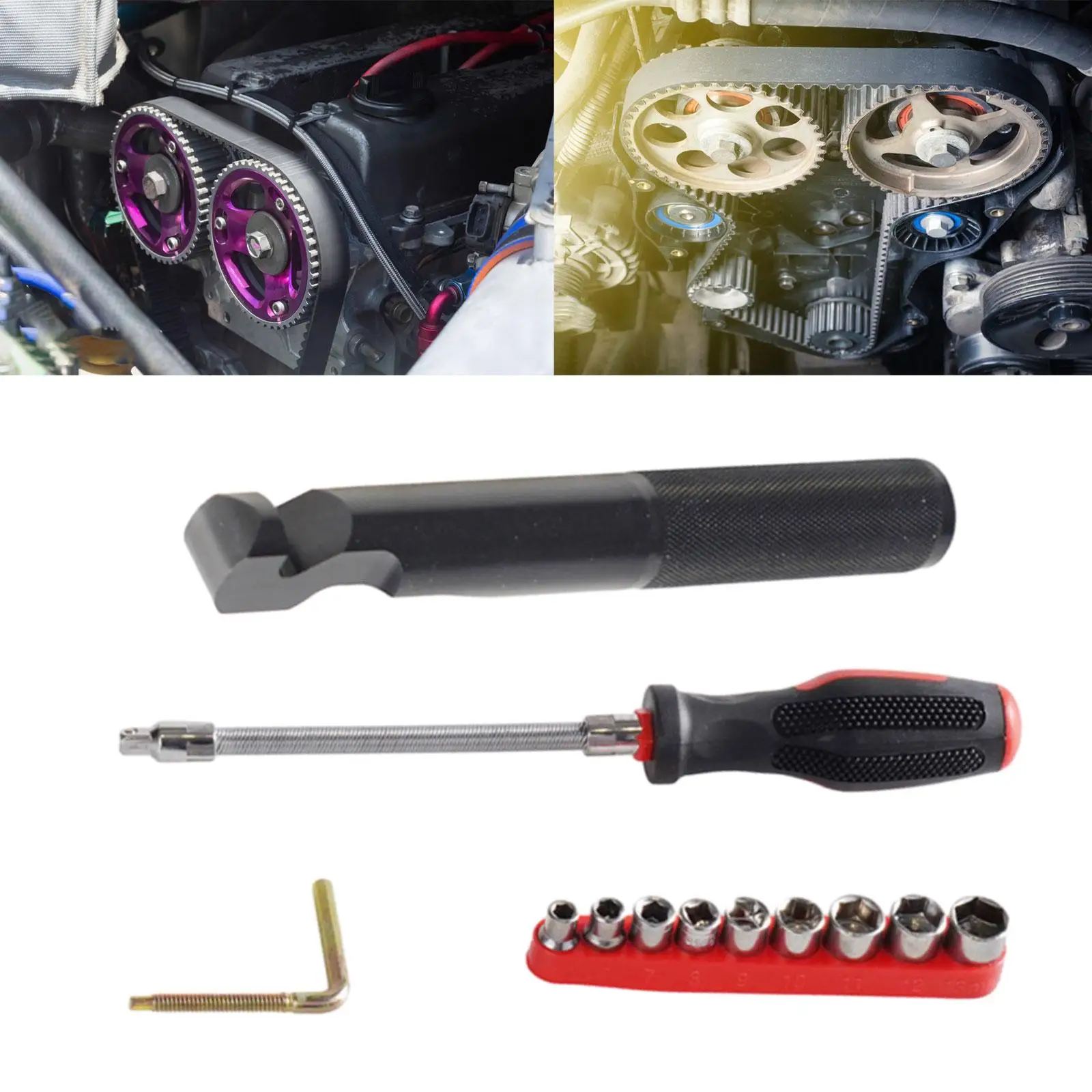 

Belt Changing Tool Clutch Removal Tool Wear Resistant Belt Removal Tool Durable for RZR XP4 1000 RZR S 900 XP Spare Parts