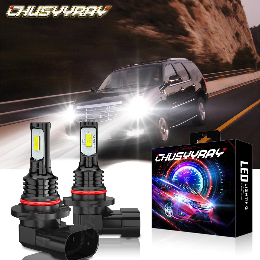 CHUSYYRAY 2Pcs White 6000K Compatible For 2007-2013 Cadillac Escalade Led Car Fog Lamp Replacement 9005 HB3 9140 9145 High Brigh
CHUSYYRAY 2Pcs White 6000K Compatible For 2007-2013 Cadillac Escalade Led Car Fog Lamp Replacement 9005 HB3 9140 9145 High Brigh