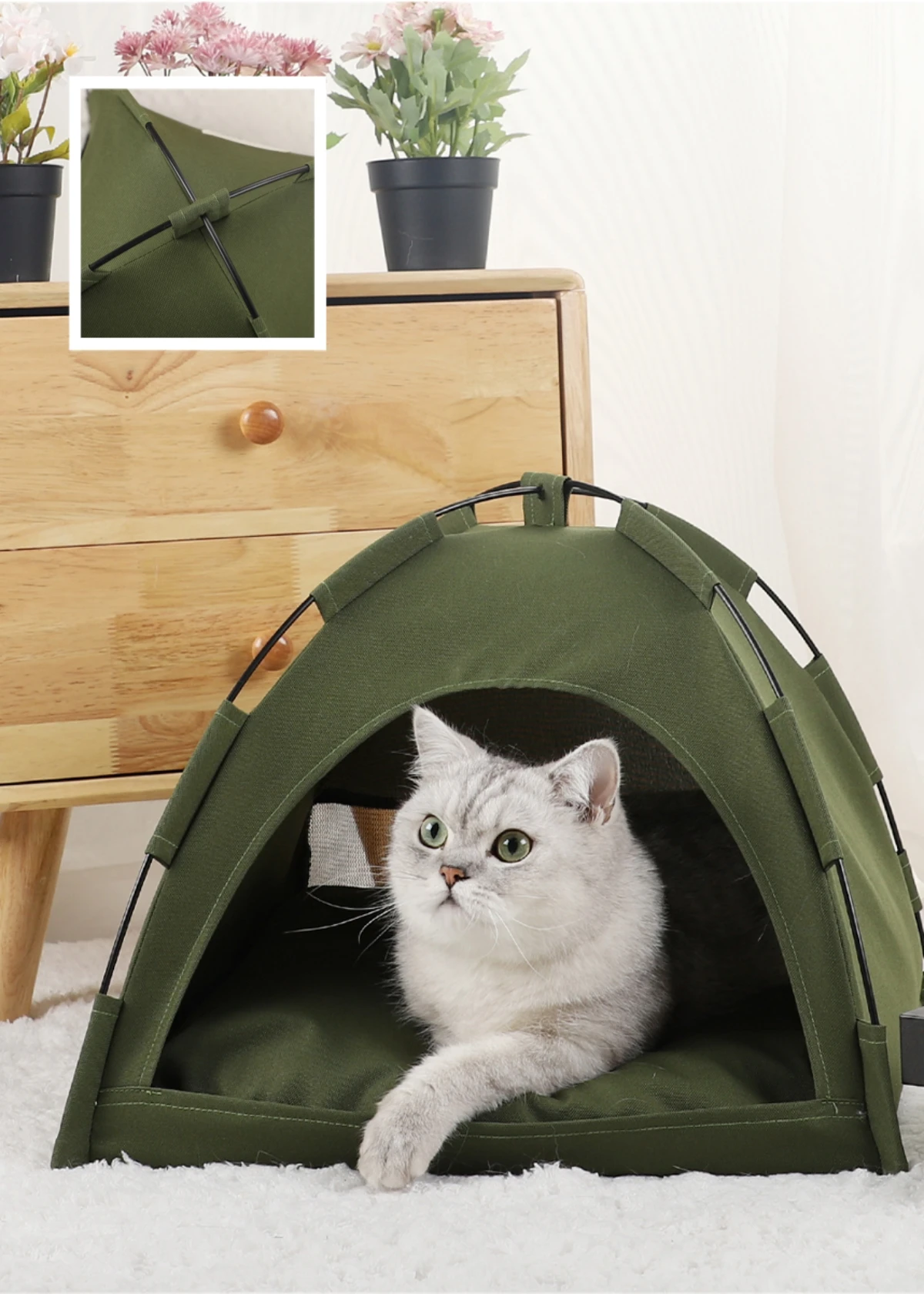 

Pet Cat Tent Cave Dog Sleep House for Kitten Puppy Foldable Cage Basket Cat Hut Nest Kennel Small Dog House Bed Pet Supplies