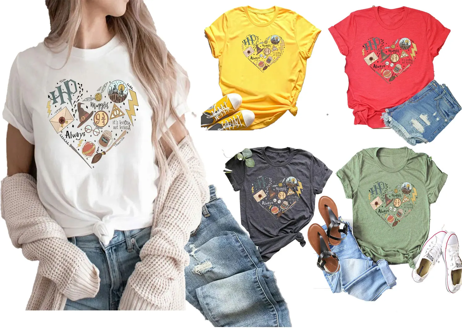 Summer Fashion Trend Women's T-Shirt Tops Halloween Costume Scary Surprise T-Shirt Street Comfort Casual T Harajuku T-Shirt2023
Summer Fashion Trend Women's T-Shirt Tops Halloween Costume Scary Surprise T-Shirt Street Comfort Casual T Harajuku T-Shirt2023