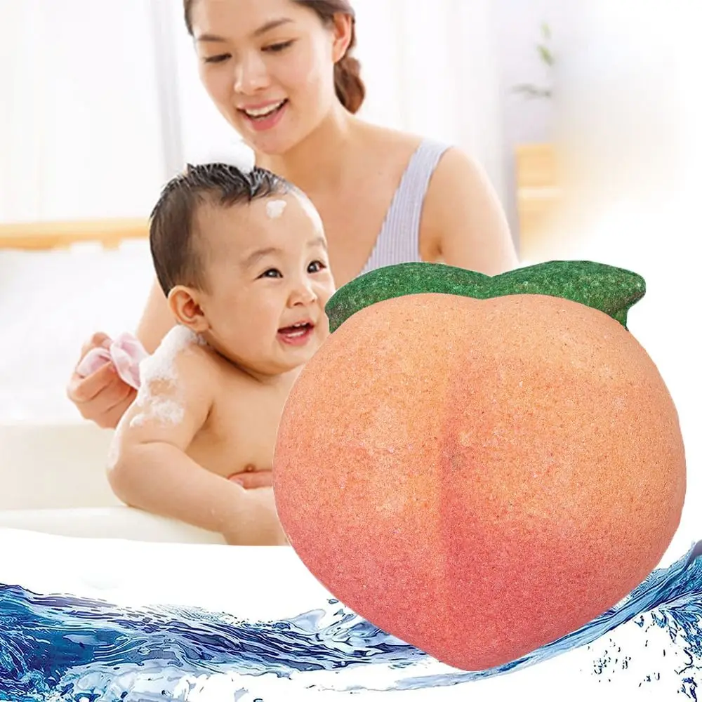 Delightful Scent Peach Bath Bomb Moisturized Smooth Adorable Color Bubble Bath Bombs Skin Friendly Rich Foam Bath Salt Balls
Delightful Scent Peach Bath Bomb Moisturized Smooth Adorable Color Bubble Bath Bombs Skin Friendly Rich Foam Bath Salt Balls