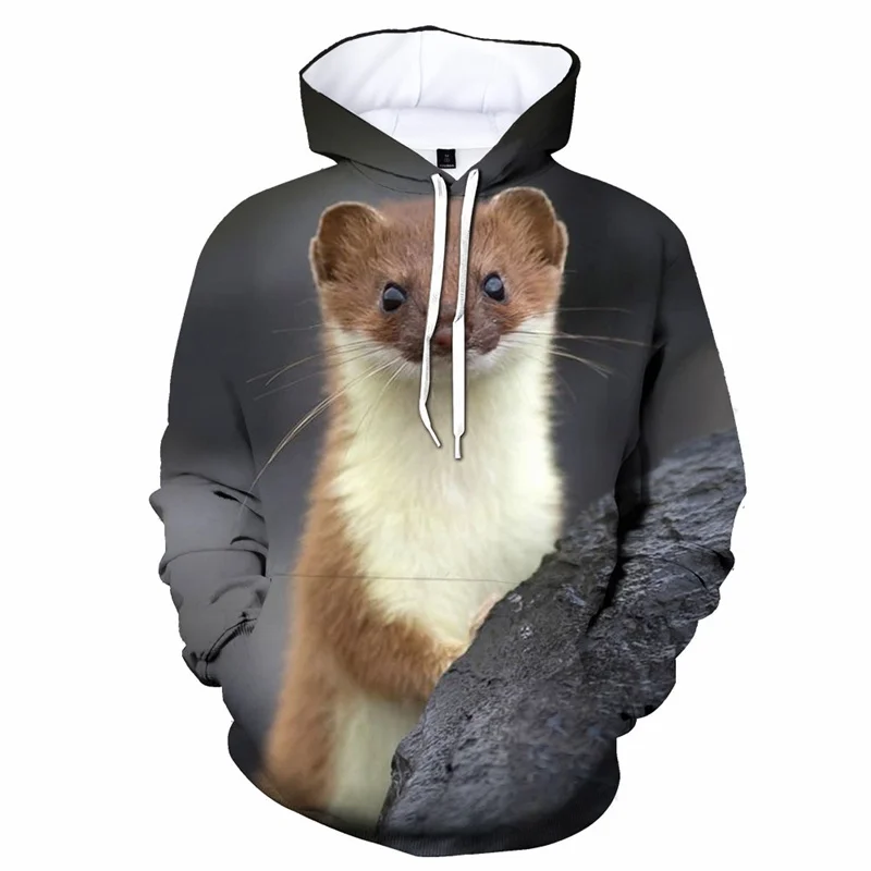 Aninal Hoodie Cute Mink 3d Print Men/Women y2k Casual Fashion Sweatshirts Long Sleeves Pullover Hoodies Oversized Unisex Clothes
Aninal Hoodie Cute Mink 3d Print Men/Women y2k Casual Fashion Sweatshirts Long Sleeves Pullover Hoodies Oversized Unisex Clothes