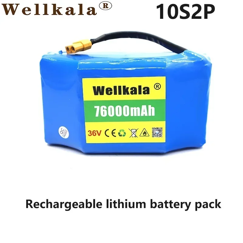 Aviation Arrival 18650 10S2P 36V Lithium Ion Rechargeable Battery Pack Charger for: Balanced Cars, Tricycles, Scooters, Etc
Aviation Arrival 18650 10S2P 36V Lithium Ion Rechargeable Battery Pack Charger for: Balanced Cars, Tricycles, Scooters, Etc