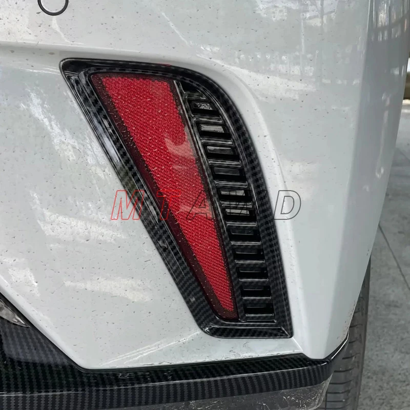 For BYD Dolphin Accessory 2022 2023 2024 Carbon ABS Chrome Car Rear Fog Light Lamp Cover Tail Foglight Protector Trim Styling
For BYD Dolphin Accessory 2022 2023 2024 Carbon ABS Chrome Car Rear Fog Light Lamp Cover Tail Foglight Protector Trim Styling
