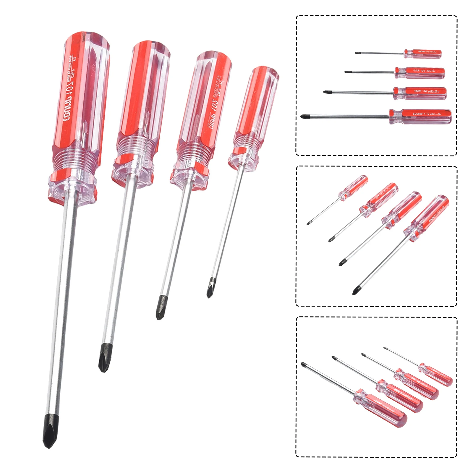 4pcs Y-Shaped Screwdriver Set Nonslip Magnetic Tri-Wing Screwdriver Y0 Y1 Y2 Y3 Household Basic Manual Screw Drive Tool
4pcs Y-Shaped Screwdriver Set Nonslip Magnetic Tri-Wing Screwdriver Y0 Y1 Y2 Y3 Household Basic Manual Screw Drive Tool