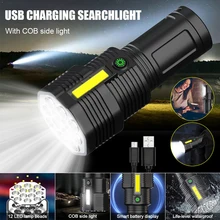 1000 Lumens Flashlight 12LED Strong Light Rechargeable Waterproof Torch With 4 Modes Camping Hiking Flashlight
1000 Lumens Flashlight 12LED Strong Light Rechargeable Waterproof Torch With 4 Modes Camping Hiking Flashlight