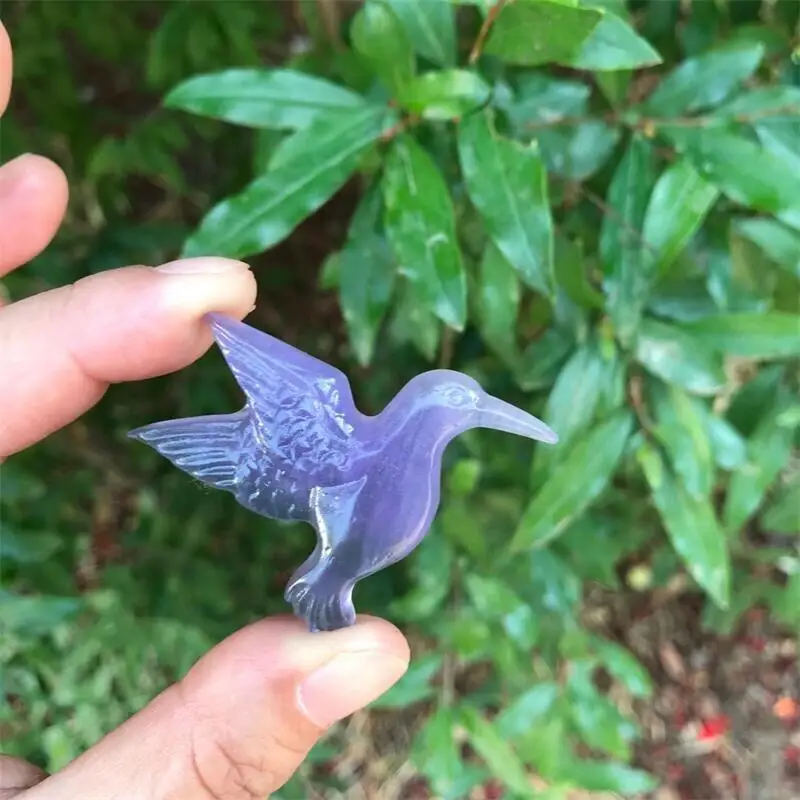 Natural Crystal Fluorite Hummingbird Gemstone Carving Healing Animals Reiki Stones Ornaments Home Decoration 1pcs
Natural Crystal Fluorite Hummingbird Gemstone Carving Healing Animals Reiki Stones Ornaments Home Decoration 1pcs