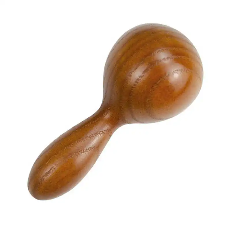 

Oil Massage Stick Wooden Massager Essential Body Spa Meridian Tapping Massage Hammer Therapy Relaxation Round Ball Massagers New
