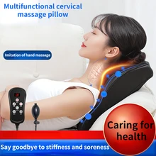 Multifunction Infrared Heating Neck Back Body Electric Massage Pillow Shiatsu Device Cervical Health Massageador Relaxation
Multifunction Infrared Heating Neck Back Body Electric Massage Pillow Shiatsu Device Cervical Health Massageador Relaxation