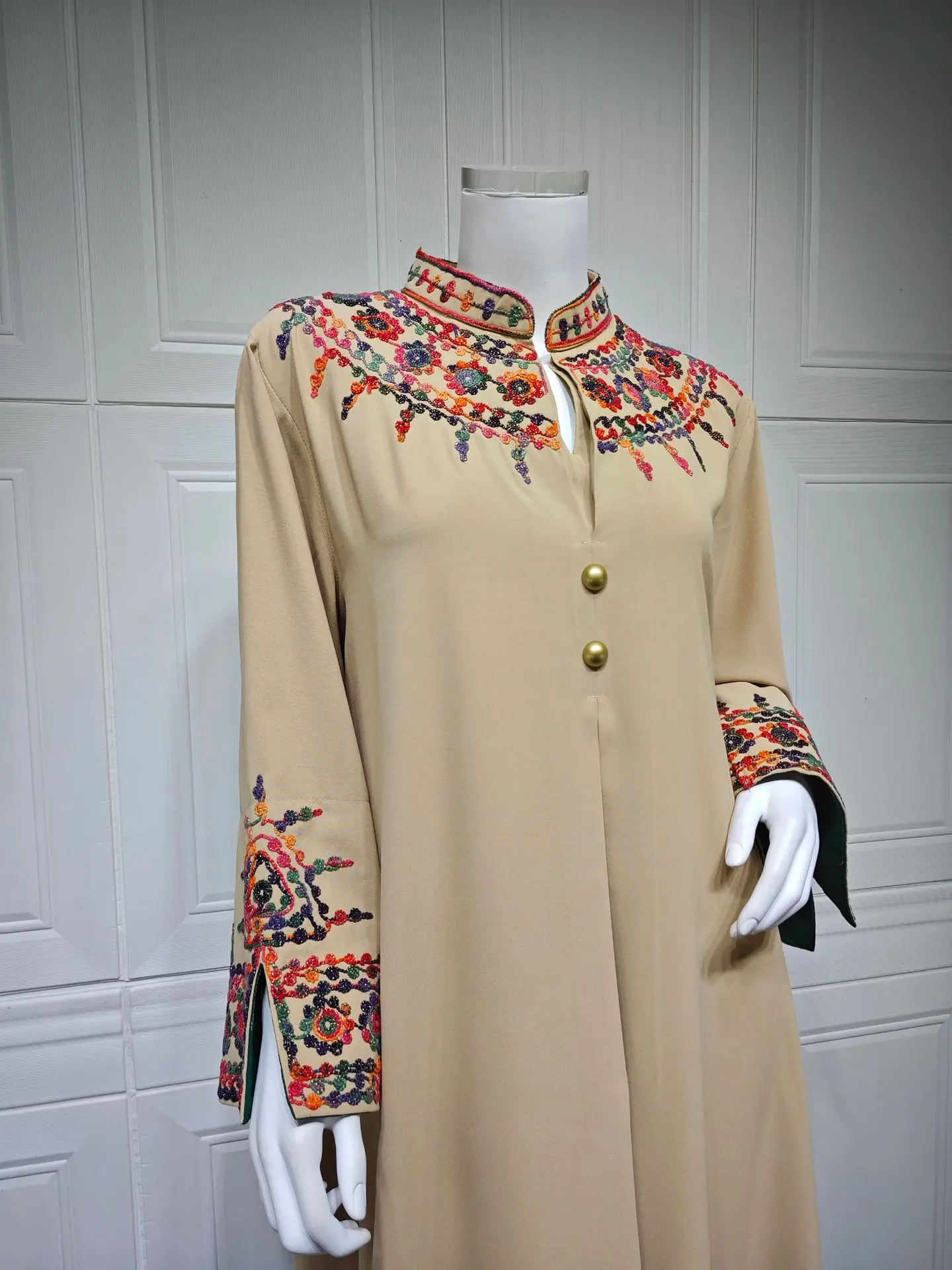 فستان إسلامي لعيد رمضان، قفطان مغربي مبهر، ملابس إسلامية تركية سعودية، جلابية للحفلات فستان إسلامي لعيد رمضان، قفطان مغربي مبهر، ملابس إسلامية تركية سعودية، جلابية للحفلات