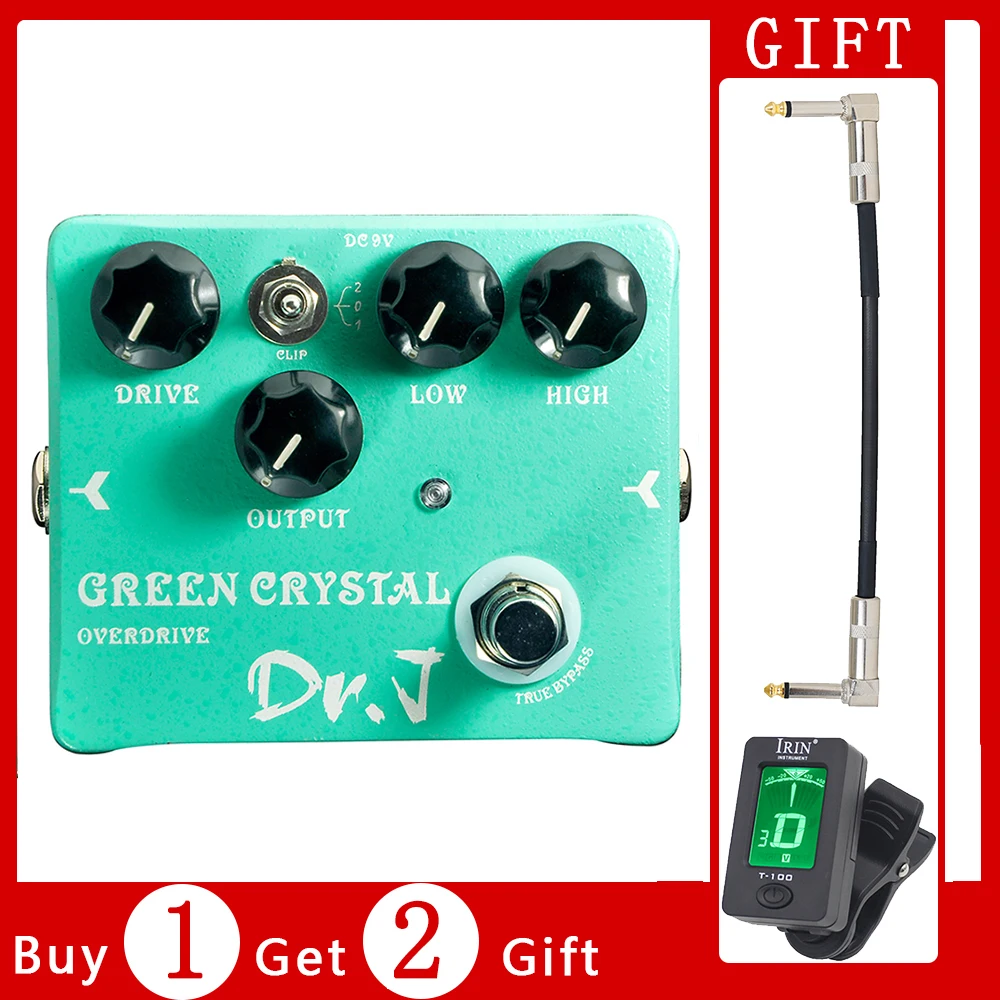 D50 GREEN CRYSTAL Overdrive Guitar Effect Pedal High and Low Frequency Knobs Overdriven Tube Amplifiers Guitar Parts Accessories
D50 GREEN CRYSTAL Overdrive Guitar Effect Pedal High and Low Frequency Knobs Overdriven Tube Amplifiers Guitar Parts Accessories