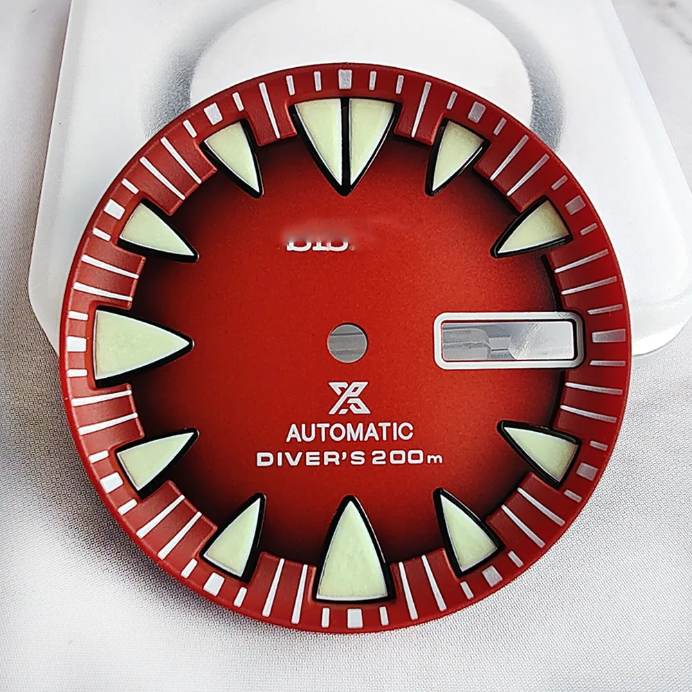 Watch Accessories Monster Gradient Red Dial Suitable For Seiko NH36A Movement Diving Watch Modification C3 Super Night Disc Face
Watch Accessories Monster Gradient Red Dial Suitable For Seiko NH36A Movement Diving Watch Modification C3 Super Night Disc Face