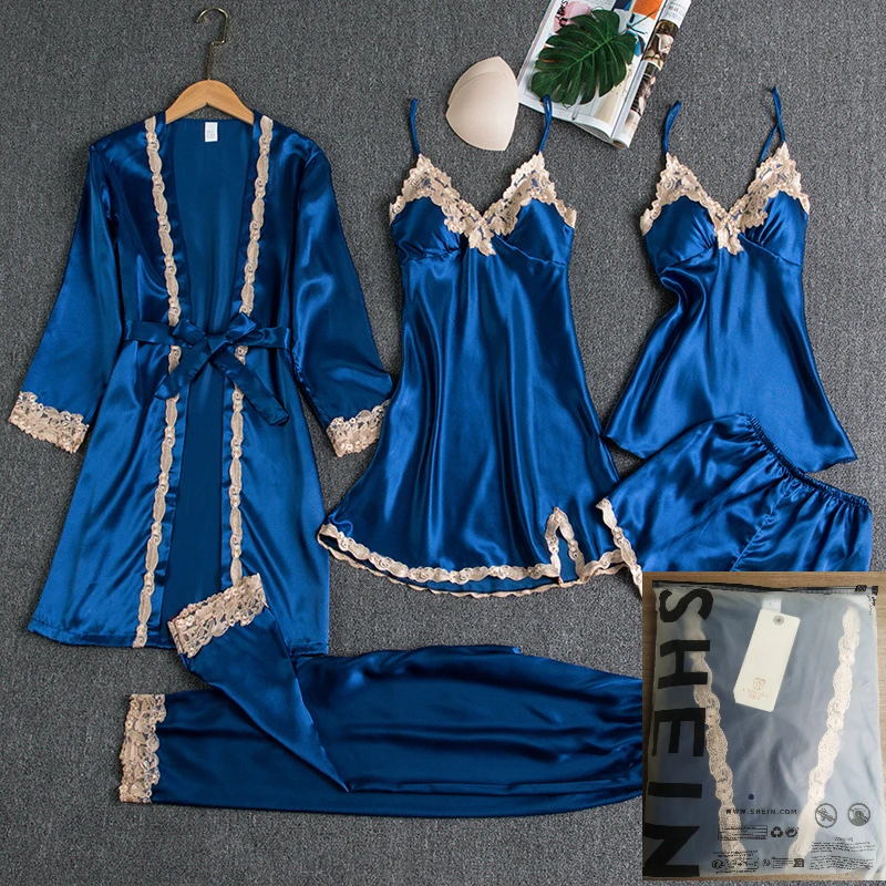 Ladies Pajamas Set Cotton and Silk Sleepwear Long-sleeve Trousers Set Single Size Low Sale
Ladies Pajamas Set Cotton and Silk Sleepwear Long-sleeve Trousers Set Single Size Low Sale