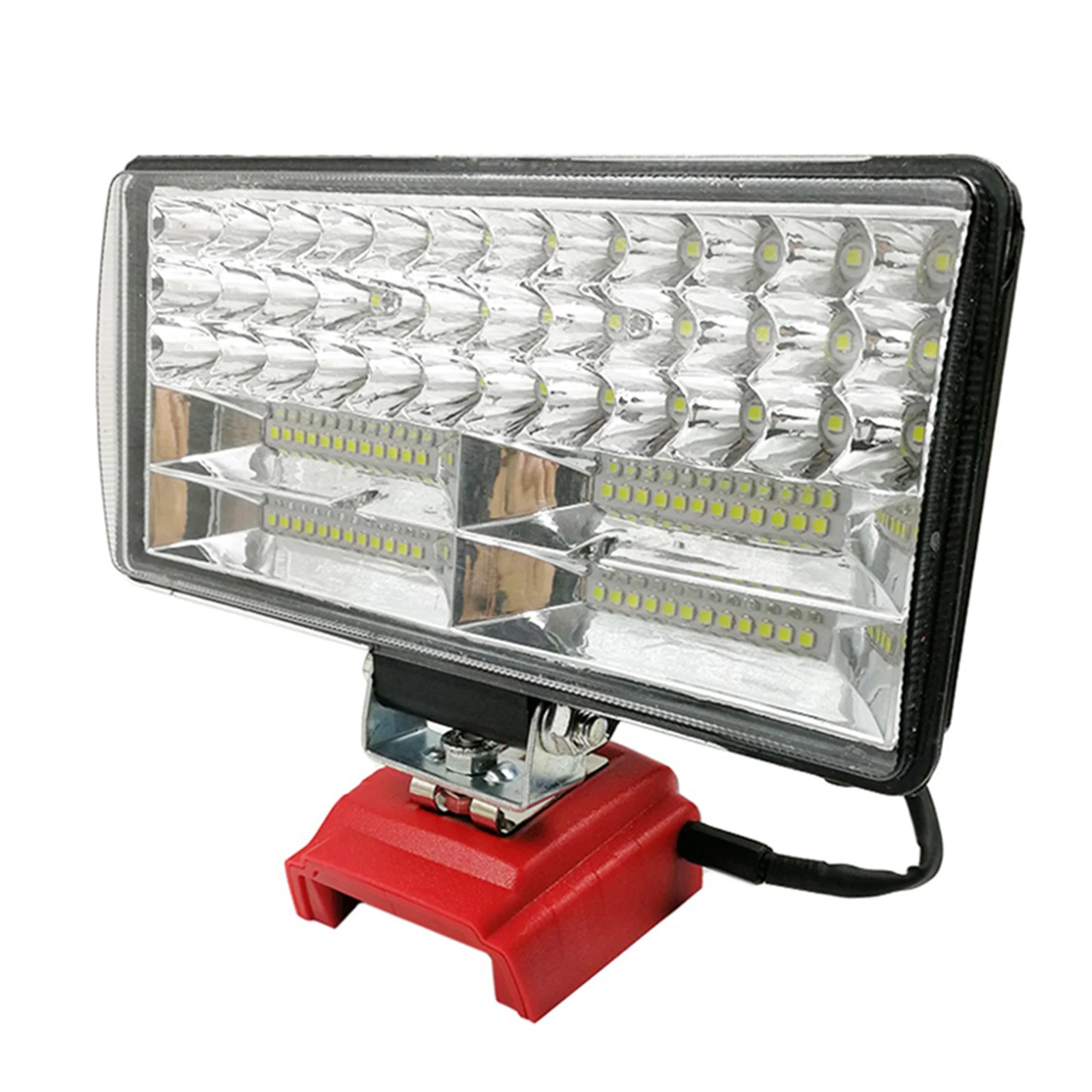 Portable Flood Focus Work Light 5400LM USB & DC Ports Waterproof & Handheld Perfect for For 18v Lithium Battery
Portable Flood Focus Work Light 5400LM USB & DC Ports Waterproof & Handheld Perfect for For 18v Lithium Battery