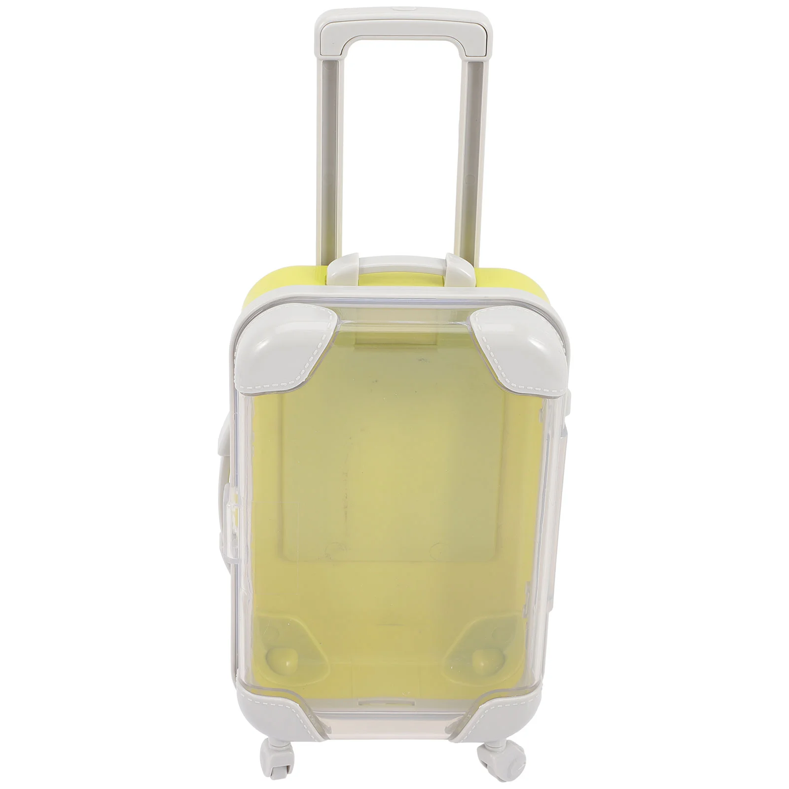 Mini Trolley Case Decor Baby Suitcase Toy House Ornament Rolling Plastic Miniature Luggage Toddler Accessories
Mini Trolley Case Decor Baby Suitcase Toy House Ornament Rolling Plastic Miniature Luggage Toddler Accessories