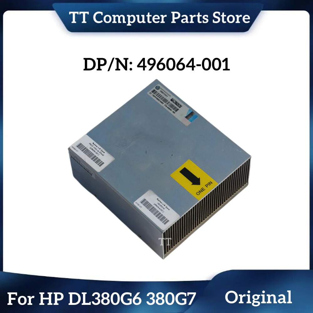 Оригинальный радиатор вентилятора ЦП TT для HP DL380 G6 DL380 G7 DL380G6 DL380G7 496064-001 469886-001, быстрая доставка
Оригинальный радиатор вентилятора ЦП TT для HP DL380 G6 DL380 G7 DL380G6 DL380G7 496064-001 469886-001, быстрая доставка